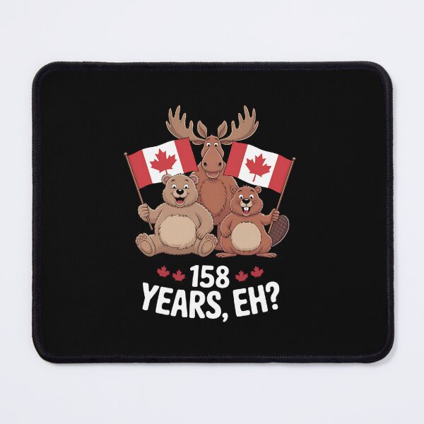 Item preview, Canada Day 158 Years Moose Beaver Bear designed and sold by VasilisLamArt.