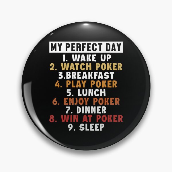 Item preview, Poker Perfect Day Poker Hands Texas Holdem Player Poker designed and sold by KelseyYasuko.