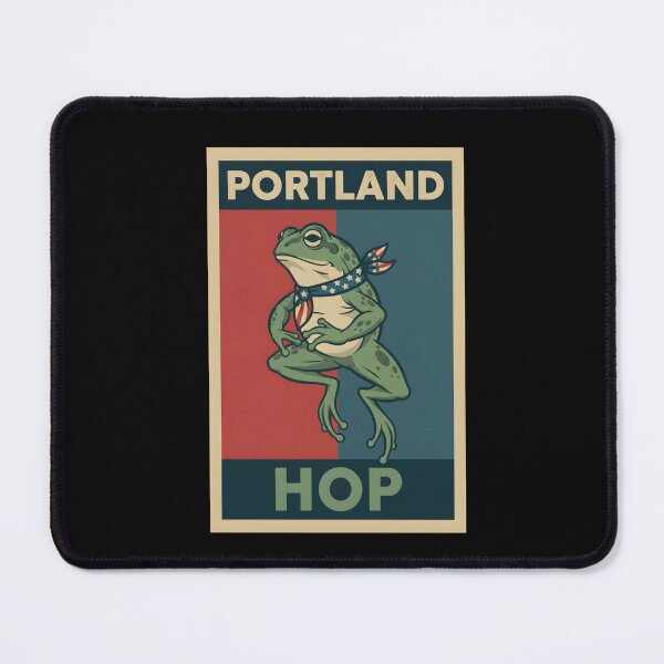 Item preview, Portland Frog Hop, Portland Frogs Together Strong designed and sold by THREE LITTLE BEANS.