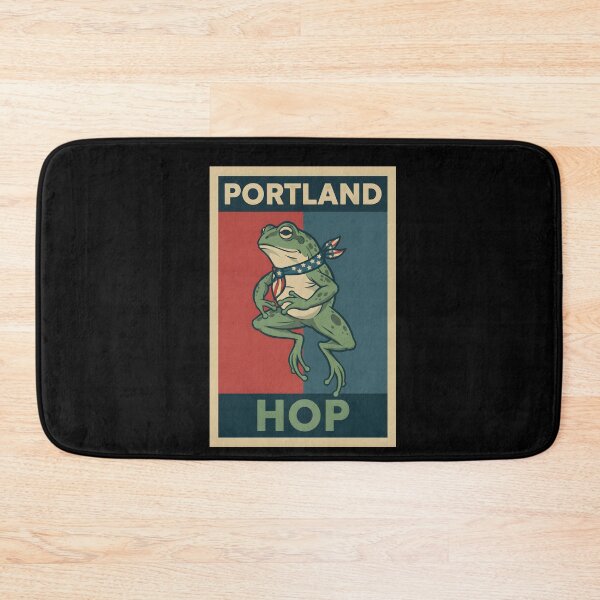 Item preview, Portland Frog Hop, Portland Frogs Together Strong designed and sold by THREE LITTLE BEANS.