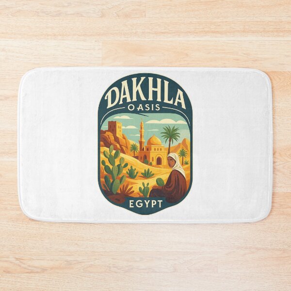 Item preview, Historic Minarets and Desert Life at Dakhla Oasis designed and sold by Aryabek.