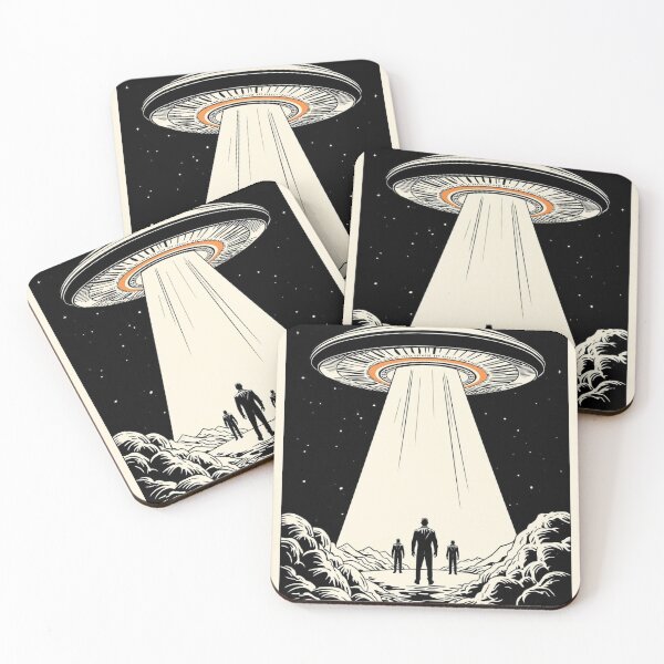 Item preview, UFO Abduction Art designed and sold by LoopyPop.