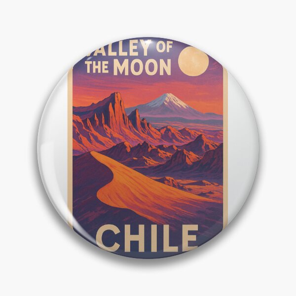 Item preview, Dunes and Peaks at Valle de la Luna, Atacama, Chile designed and sold by Aryabek.