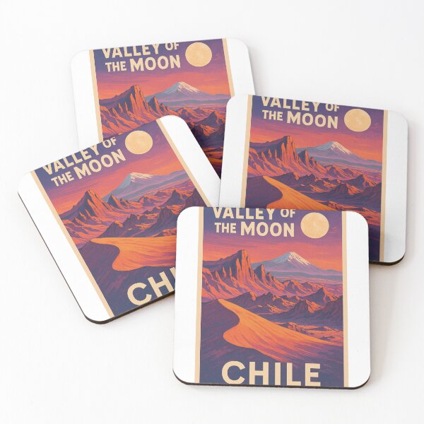 Item preview, Dunes and Peaks at Valle de la Luna, Atacama, Chile designed and sold by Aryabek.