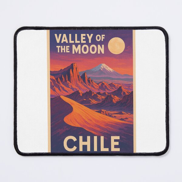 Item preview, Dunes and Peaks at Valle de la Luna, Atacama, Chile designed and sold by Aryabek.