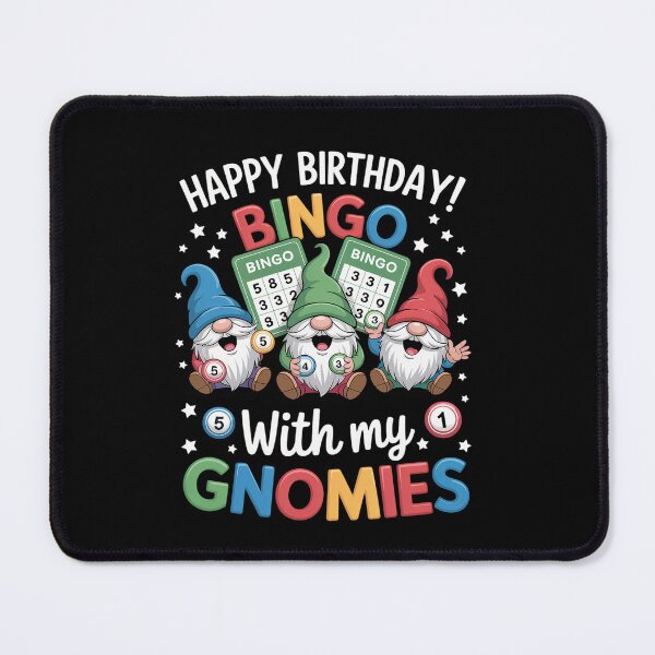 Item preview, Bingo With My Gnomies designed and sold by Elenasriveras.