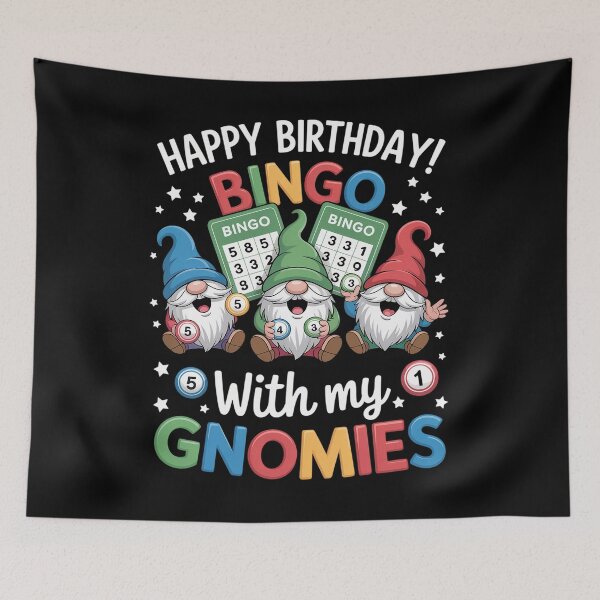 Item preview, Bingo With My Gnomies designed and sold by Elenasriveras.