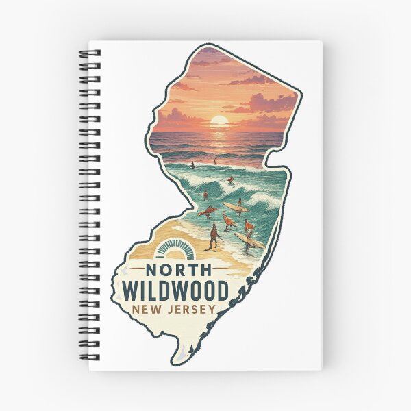 Item preview, North Wildwood New Jersey - Travel Art designed and sold by erkinmaddison.