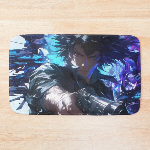 Item preview, Nobuchika Ginoza Psycho Pass Anime Cold Steel Determination Urban Chaos Blue Edge designed and sold by HumbertoValveno.