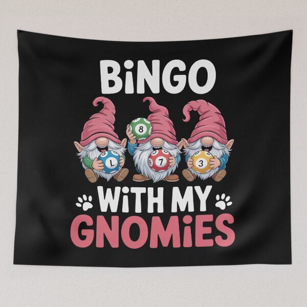 Item preview, Bingo con mis gnomitos designed and sold by Elenasriveras.