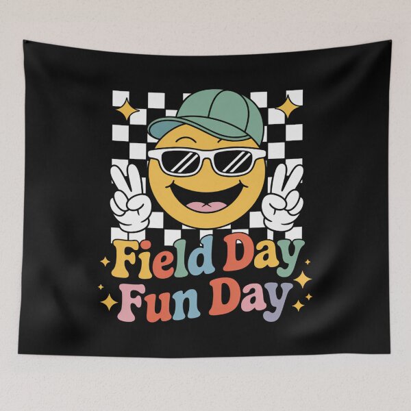 Item preview, Field Day Smile Face Teacher  designed and sold by SyncSusscess.