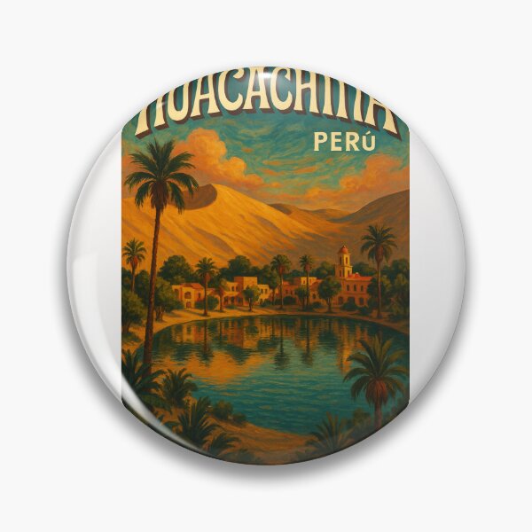 Item preview, Sunset Over Huacachina Oasis, Ica Region, Peru designed and sold by Places On Earth.