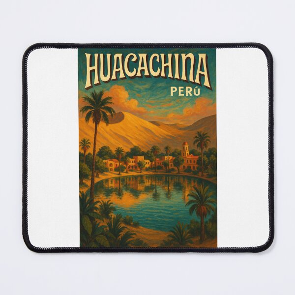 Item preview, Sunset Over Huacachina Oasis, Ica Region, Peru designed and sold by Places On Earth.