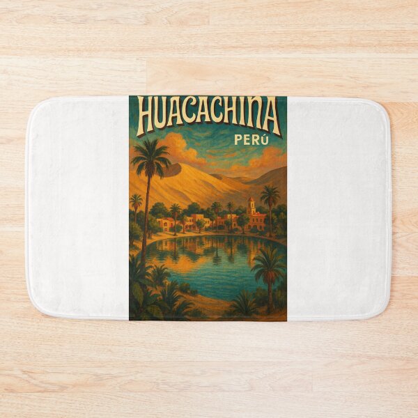 Item preview, Sunset Over Huacachina Oasis, Ica Region, Peru designed and sold by Places On Earth.