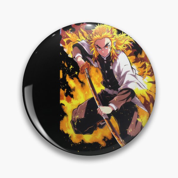 Item preview, Rengoku Kyojuro designed and sold by nordhav-art.