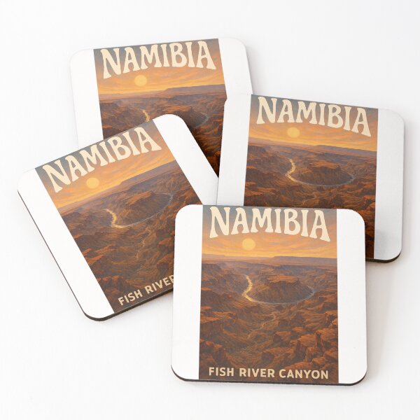 Item preview, Golden Hour at Fish River Canyon, Namibia designed and sold by Places On Earth.