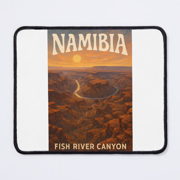 Item preview, Golden Hour at Fish River Canyon, Namibia designed and sold by Places On Earth.