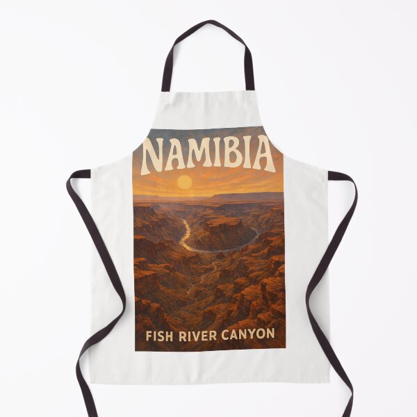 Item preview, Golden Hour at Fish River Canyon, Namibia designed and sold by Places On Earth.