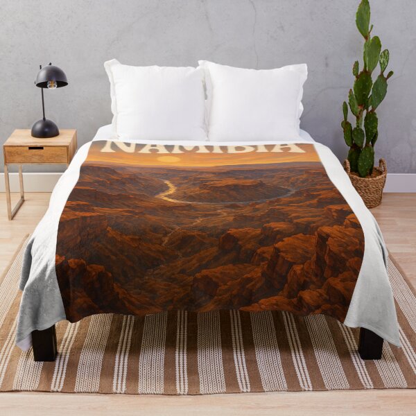 Item preview, Golden Hour at Fish River Canyon, Namibia designed and sold by Places On Earth.