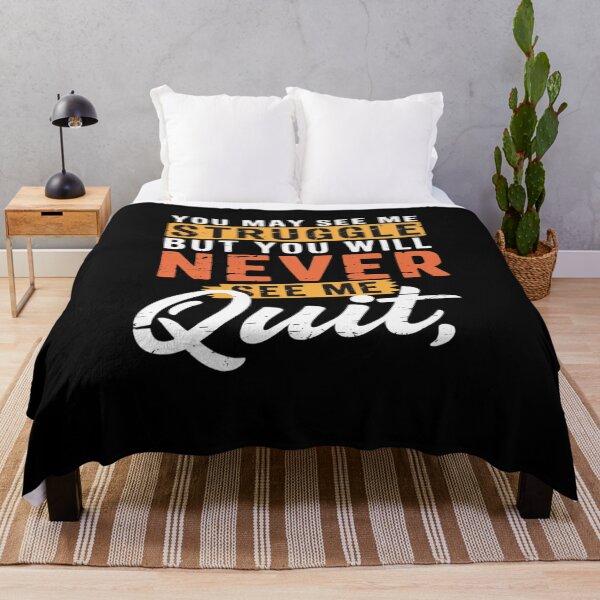 Item preview, You Will Never See Me Quit designed and sold by FortuneFull.