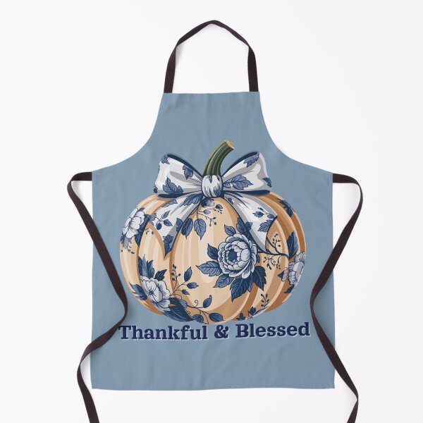 Item preview, Floral Pumpkin-Thankful & Blessed designed and sold by All About DigiCraft by Fedelina.