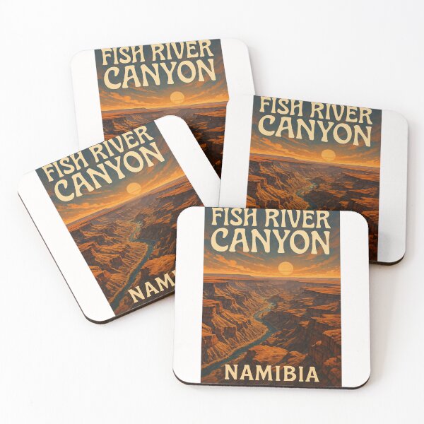 Item preview, Fish River Canyon Sunset View, Namibia designed and sold by Places On Earth.