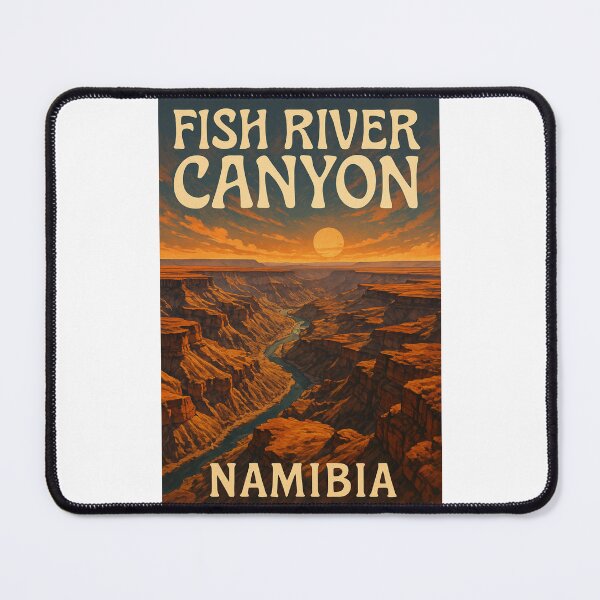 Item preview, Fish River Canyon Sunset View, Namibia designed and sold by Places On Earth.