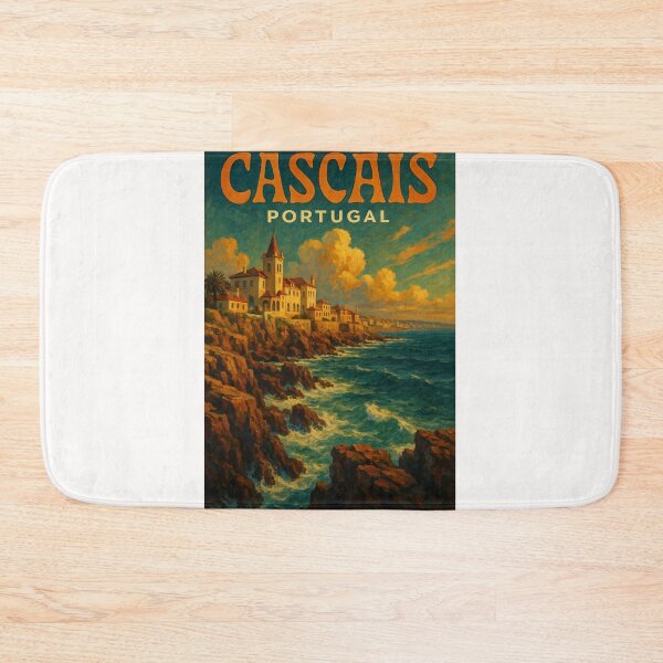Item preview, Coastal Promenade of Cascais, Portugal designed and sold by Places On Earth.