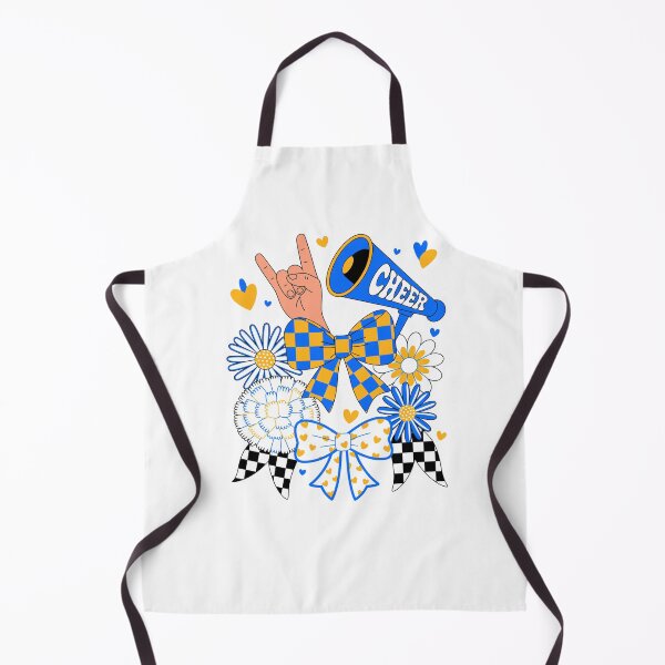 Item preview, Blue Gold Cheer Football Game Day designed and sold by Elenasriveras.