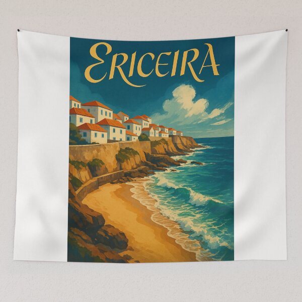 Item preview, Coastal Charm of Ericeira, Portugal designed and sold by Places On Earth.