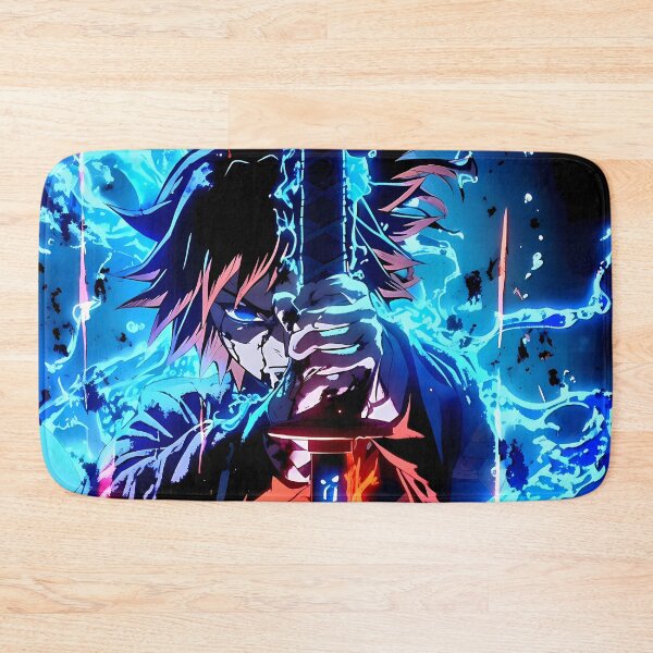 Item preview, Giyu Tomioka Demon Slayer Anime Torrent Dragon Strike designed and sold by HumbertoValveno.