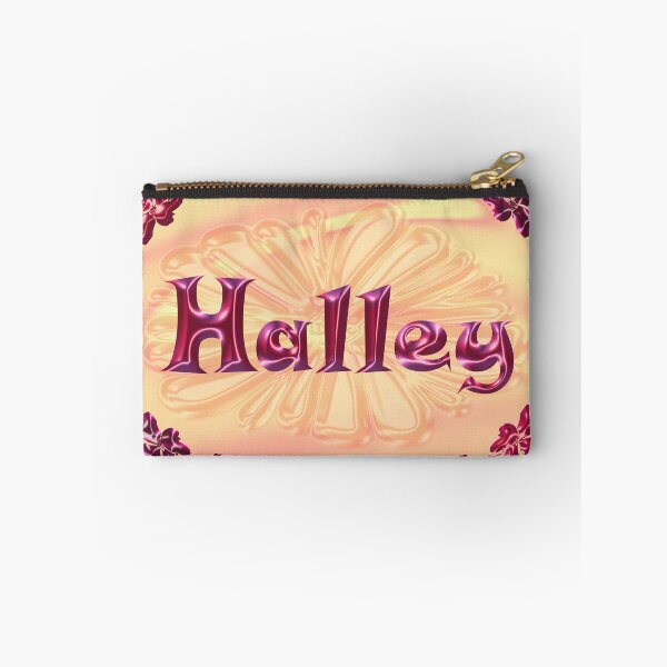 Item preview, Halley Name Design – Satin Pink Glossy Font, Cute Shiny Lettering :) designed and sold by Myriel-Myriel.