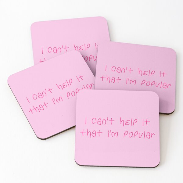 Item preview, i can’t help it that i’m popular  designed and sold by delicate-pov.