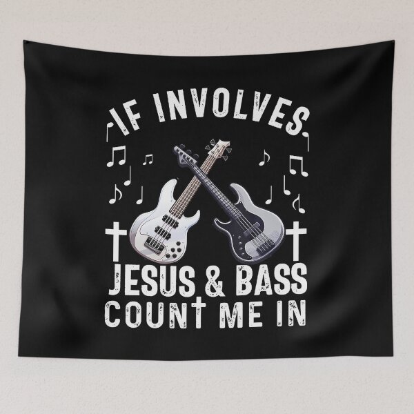 Item preview, Christian Bass Guitar Player Worship Jesus Bassist Music designed and sold by KelseyYasuko.