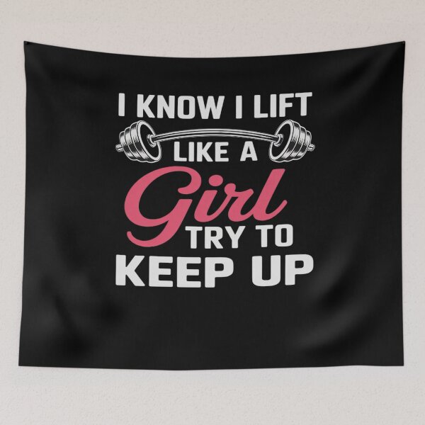Item preview, Weightlifting Lift Like A Girl Funny Power Lifting designed and sold by IhanVaanMaArt.