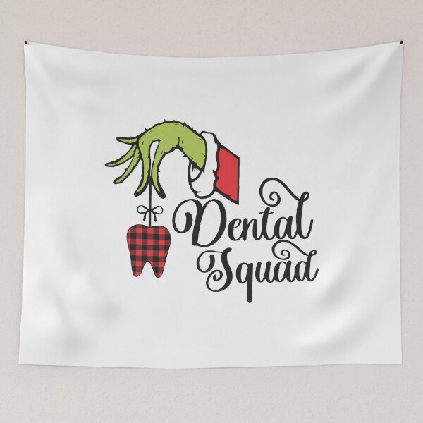 Item preview, Dental Squad Christmas Funny Dentist Grinch Tooth Xmas  designed and sold by MissEvanBailey.