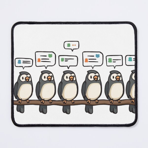 Item preview, Slack, Bird Edition designed and sold by Dyer's Design.