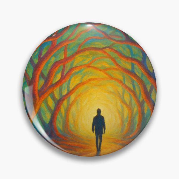 Item preview, Path of light through a forest of colors designed and sold by Sigtrix.