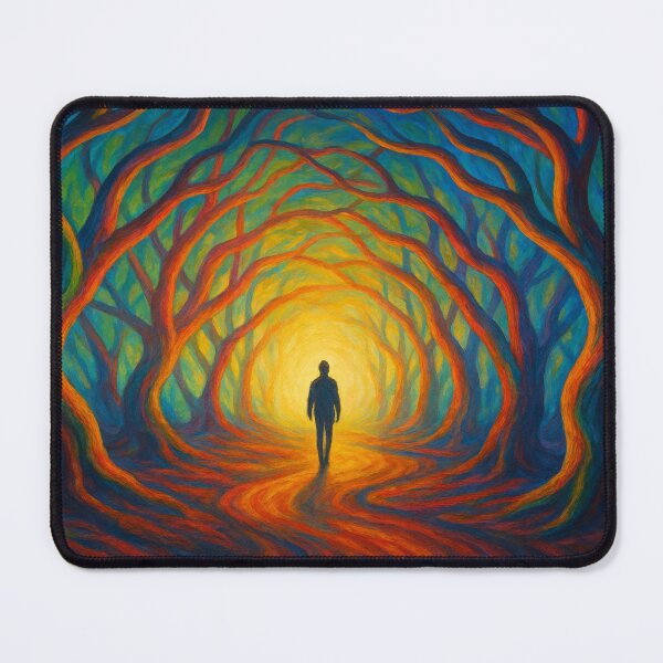 Item preview, Path of light through a forest of colors designed and sold by Sigtrix.