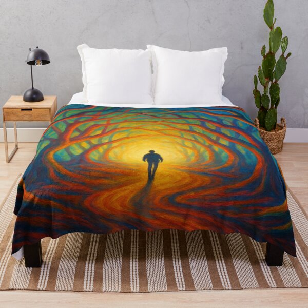 Item preview, Path of light through a forest of colors designed and sold by Sigtrix.