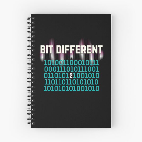 Item preview, Bit Different - Nerdy Binary Error Color Variation designed and sold by DanielBDesigns.