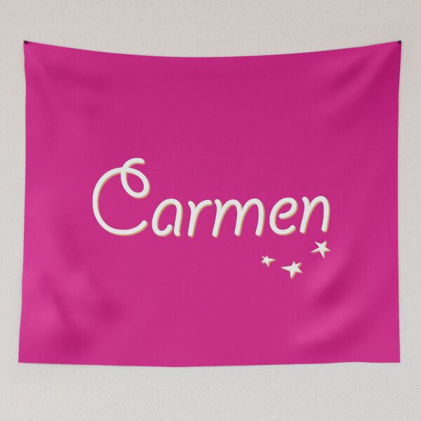 Item preview, My Name is Carmen designed and sold by CharlottePlaceArt.