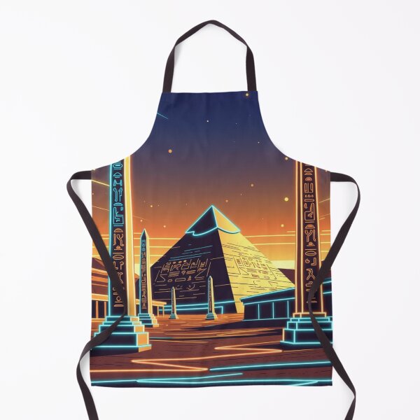 Item preview, Synthwave Desert Night: Neon Obelisk Scene designed and sold by Stickerna.