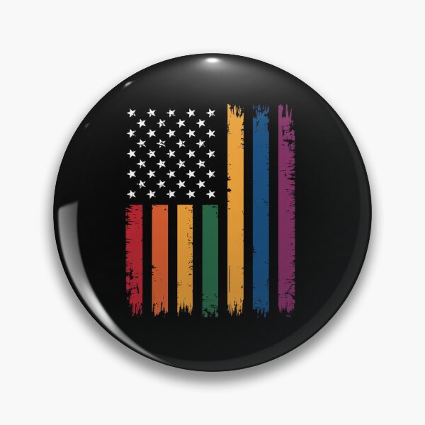 Item preview, American Rainbow Flag LGBT Pride  designed and sold by repconomArt.