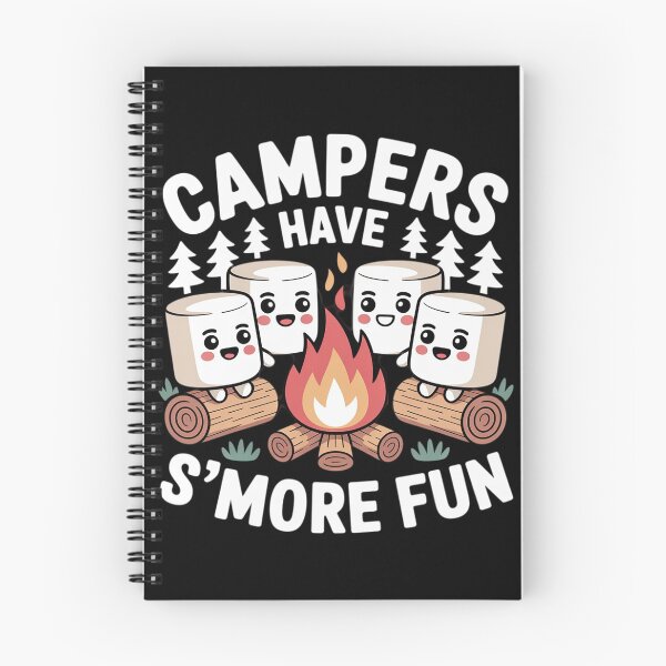 Item preview, Campers Have S'more Fun Campfire Smores Marshmallow Camping  designed and sold by VerseFarm.