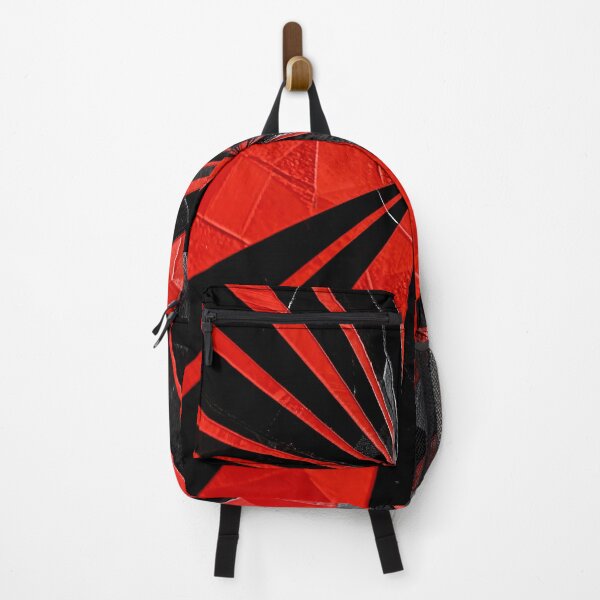 Item preview, Abstract starburst patterns in bold red and black designed and sold by SuperAIstar.