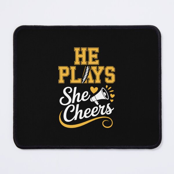 Item preview, Football and Cheer Mom Cheerleading designed and sold by SyncSusscess.