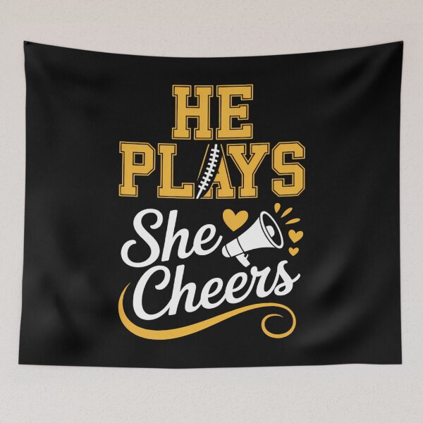 Item preview, Football and Cheer Mom Cheerleading designed and sold by SyncSusscess.