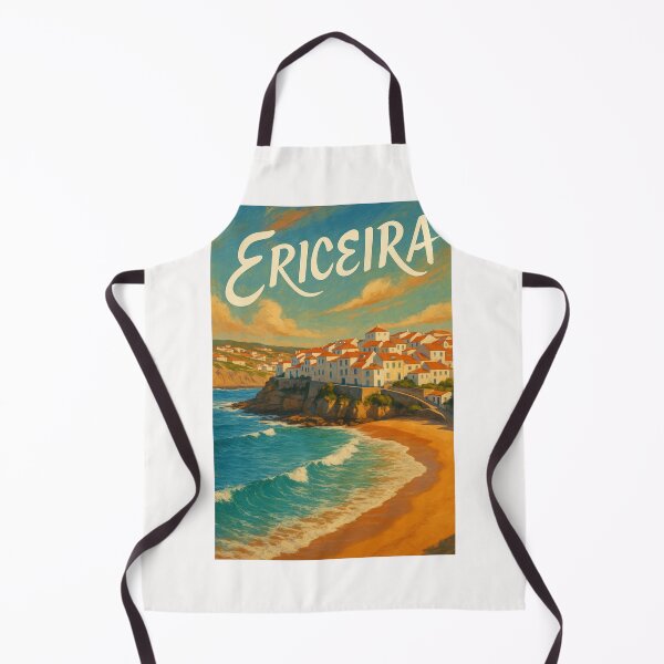 Item preview, Cliffside Houses of Ericeira at Sunset, Portugal designed and sold by Places On Earth.