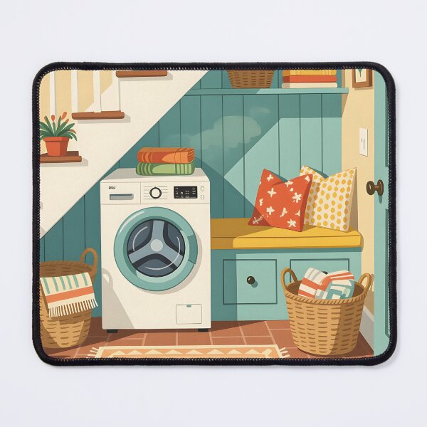 Item preview, Under the stairs cozy laundry nook designed and sold by Ponted.